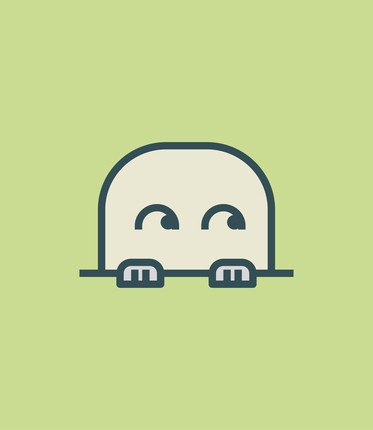 Depressed looking line drawing of head