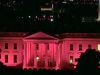 The White House goes pink