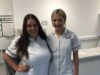 NHS: Nursing student sisters step up to help