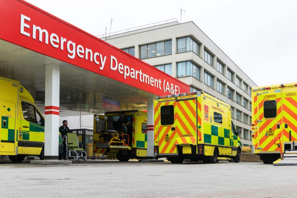 ambulances