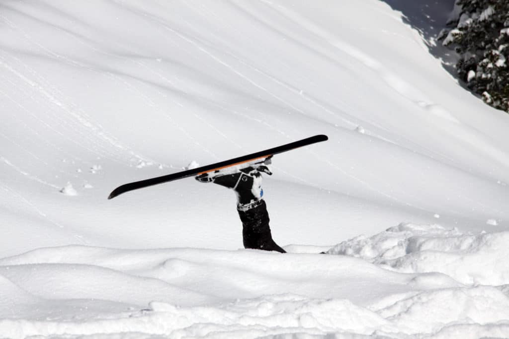 skiing