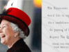A tribute to Her Majesty The Queen