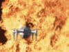 Firedrone: Heat-resistant drone