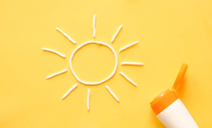 Baby summer sunshine safety