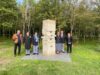Memorial sculpture honouring mesothelioma patients in the Armed Forces unveiled